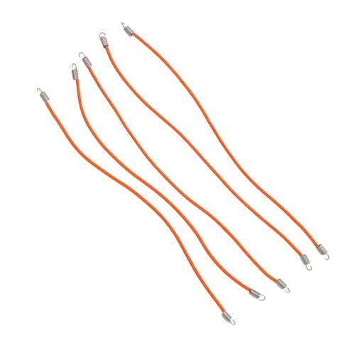 Naroote RC-Auto-Dachgepäckträger-Seil, 20 cm Langlebiges Haken-Design, Nylon-RC-Auto-Dachseil für die Modifikation von Spielzeugautos (ORANGE) von Naroote