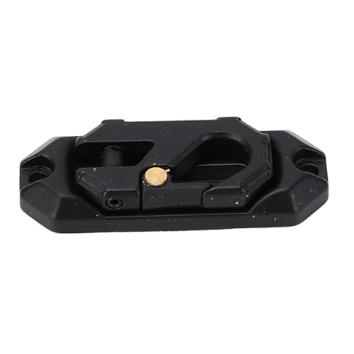 Naroote RC-Car-Winden-Metalldrahtführung, Zinklegierung, Einfache Installation, Breite Anwendung, Langlebige Windenführung für Klettern, Auto für Zuhause (Black) von Naroote