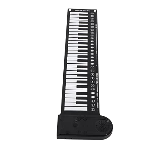 Naroote Rollen Sie Tastatur Klavier, Faltbares Klavierhandrollen Klavier 49 Taste Tragbare Faltbare Elektrische Tastaturklavier mit Lautsprecher Tragbarem Tastaturklavier für Anfänger Naroote Rollen Sie Tastatur Klavier, Faltbares Klavierhandrollen Klavier 49 Taste Tragbare Faltbare Elektrische Tastaturklavier mit Lautsprecher Tragbarem Tastaturklavier für Anfänger von Naroote