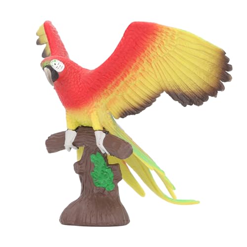 Papageien-Figurenmodell, Wohndetails, Heimdekoration, Ornament, Papageien-Tiermodell-Figur für Zuhause (2) von Naroote