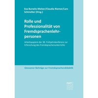 Rolle und Professionalität von Fremdsprachenlehrpersonen von Narr Francke Attempto