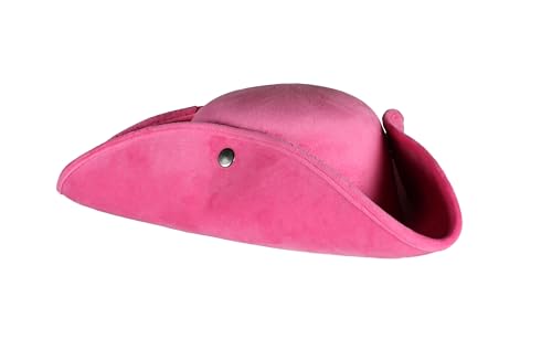 Narrenkiste T4039-4800-57-58 neon pink Damen Herren Rokoko-Piraten Hut Dreispitz Gr.57-58 von Narrenkiste