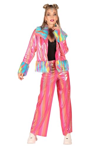 Narrenkiste T4268-4300-M pink Damen Hippie Kostüm Sweet Sugar Gr.M=40 von Narrenkiste