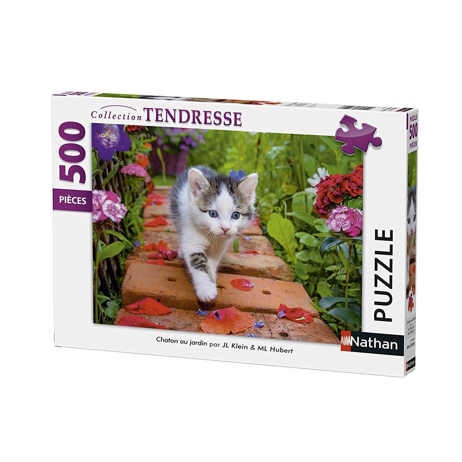 Nathan Puzzle 500 Teile – Kitten in the garden - Nathan Puzzle 500 Teile – Kitten in the garden - von Nathan Puzzle