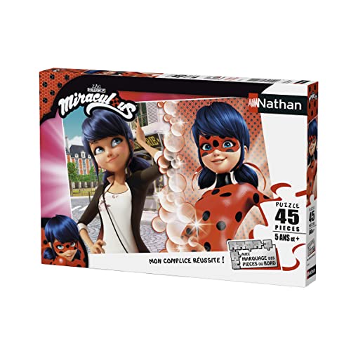 Nathan – 86470 – Puzzle Miraculous Lady Bug, 45-teilig von NATHAN