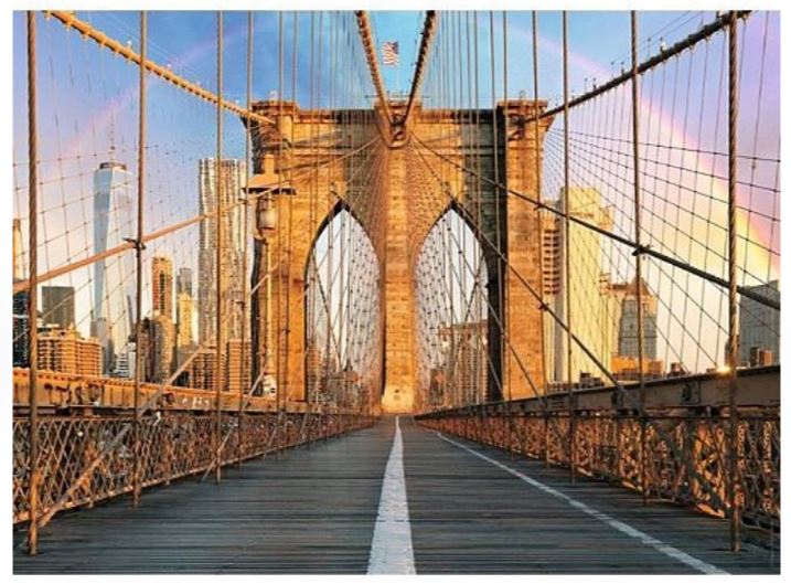 Nathan Brooklyn Bridge 500 Teile Puzzle Nathan-00966 von Nathan