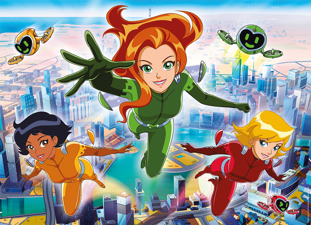 Nathan Die Totally Spies auf Mission 100 Teile Puzzle Nathan-01141 von Nathan