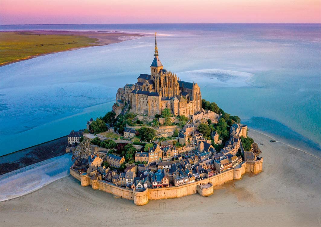 Nathan Le Mont-Saint-Michel, Frankreich 1500 Teile Puzzle Nathan-00946 von Nathan