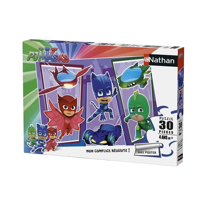 Nathan PJ Masks 30 Teile Puzzle Nathan-86357 von Nathan