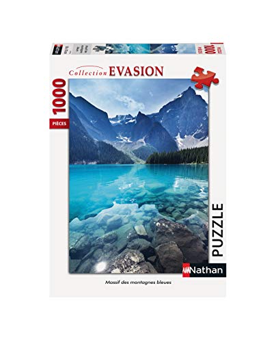 Nathan Puzzle 1000 Teile Massif der blauen Berge Erwachsene, 4005556874576 von NATHAN