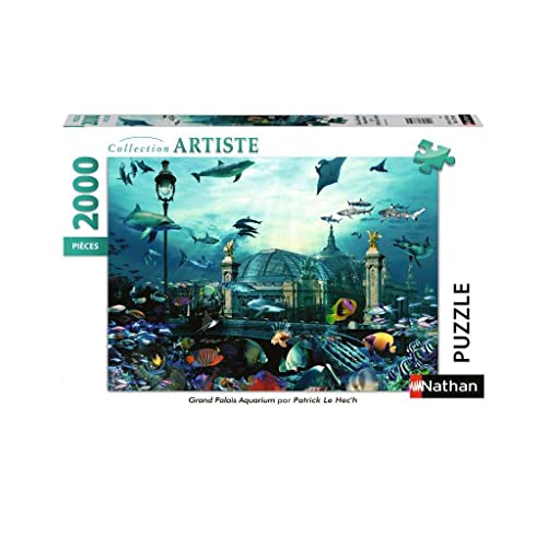 Nathan – Puzzle – 87874 – Aquarium Classic Grand Palace – 2000 Teile von Ravensburger