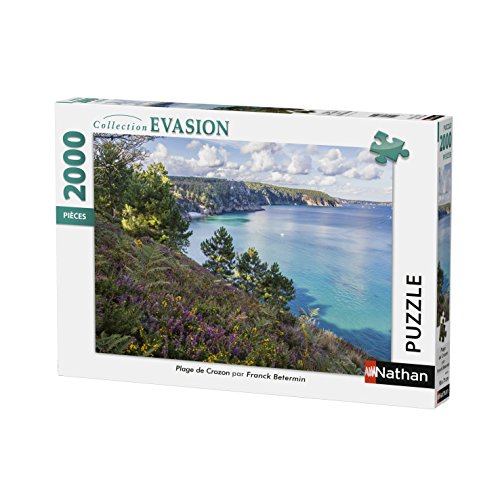 NATHAN Puzzle Beach Crozon 2000, 87879 von NATHAN