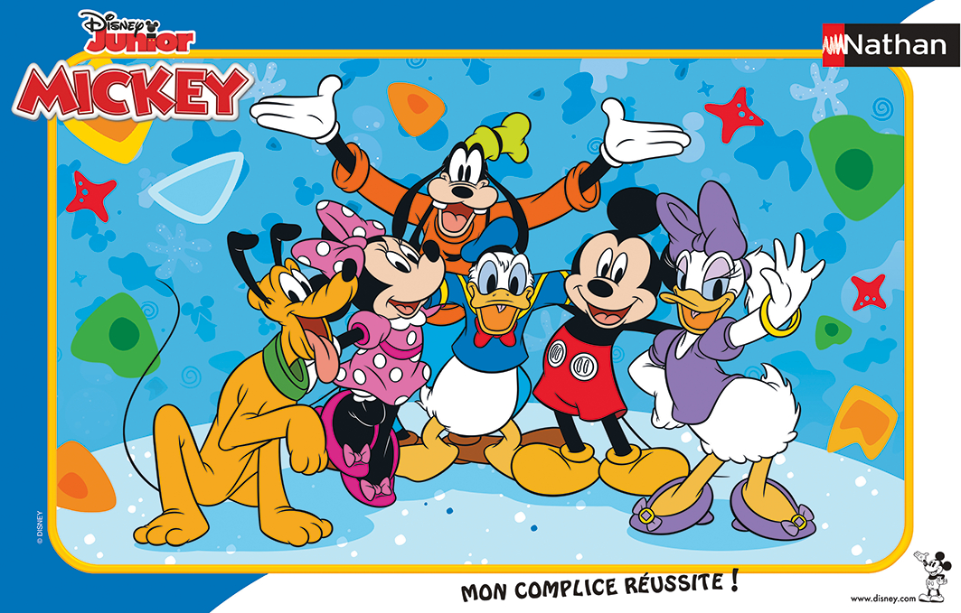 Nathan Rahmenpuzzle - Mickys Freunde 15 Teile Puzzle Nathan-86146 Nathan Rahmenpuzzle - Mickys Freunde 15 Teile Puzzle Nathan-86146 von Nathan