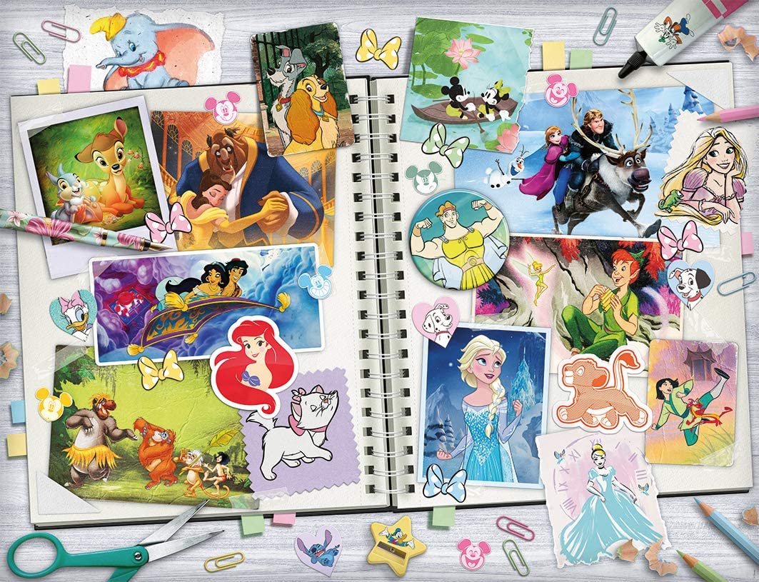 Nathan Scrapbooking Disney Classic 2000 Teile Puzzle Nathan-87887 von Nathan