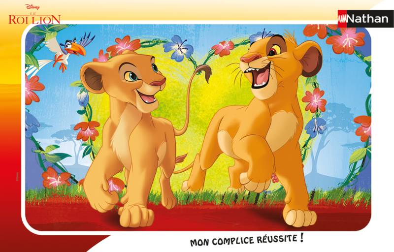 Nathan Simba and Nala - Disney The Lion King 15 Teile Puzzle Nathan-86183 von Nathan