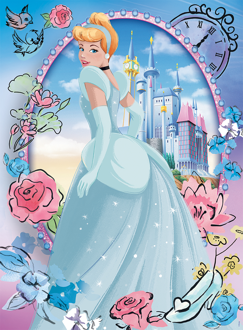 Nathan XXL Teile - Wundervolle Cinderella 150 Teile Puzzle Nathan-86221 von Nathan