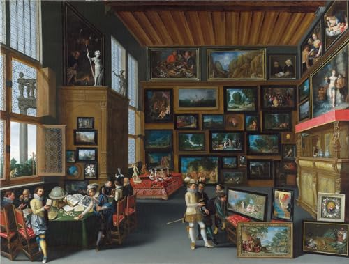 National Gallery's Cognoscenti in a Room hung with Pictures 1000 Piece Puzzle von National Gallery