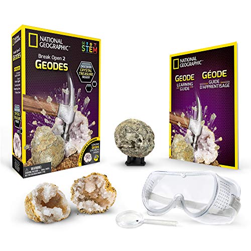 NATIONAL GEOGRAPHIC - Crack Open 2 Geodes and Explore Crystals von National Geographic