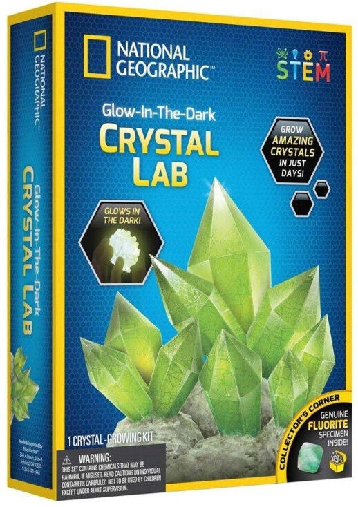 National Geographic Glow-in-the-dark Crystal Lab Experimentierset von National Geographic