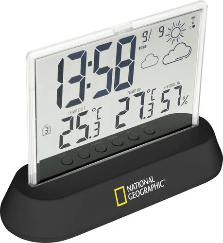 National Geographic Transparent 9070300 Funk-Wetterstation von National Geographic