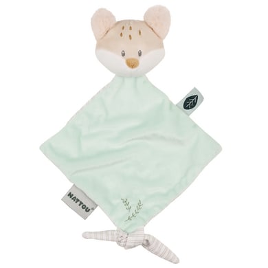 Nattou FLO, ERNEST & OLI Mini-Kuscheltuch Fuchs Flo von Nattou