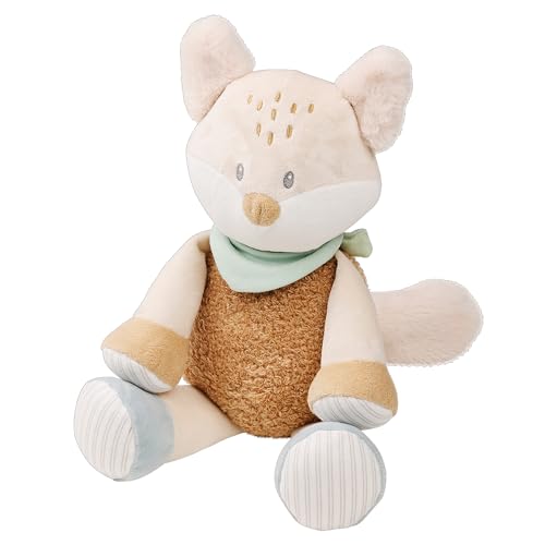 Nattou Kuscheltier Fuchs, Wegbegleiter ab der Geburt, Ca. 29 cm, Polyester, Flo, Oli & Ernest, Flo Mintgrün Nattou Kuscheltier Fuchs, Wegbegleiter ab der Geburt, Ca. 29 cm, Polyester, Flo, Oli & Ernest, Flo Mintgrün von Nattou