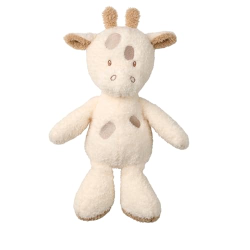 Nattou Kuscheltier Giraffe, Wegbegleiter ab der Geburt, ca. 30 cm, Polyester, Teddy, Weiß von Nattou