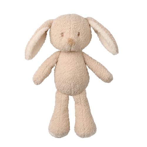 Nattou Kuscheltier Hase, Wegbegleiter ab der Geburt, ca. 34 cm, Polyester, Teddy, Beige von Nattou