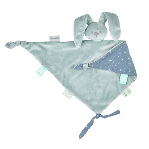 Nattou Big Comforter Doudou Rabbit LAPIDOU, 65 cm, Lapidou Copper Green von Nattou