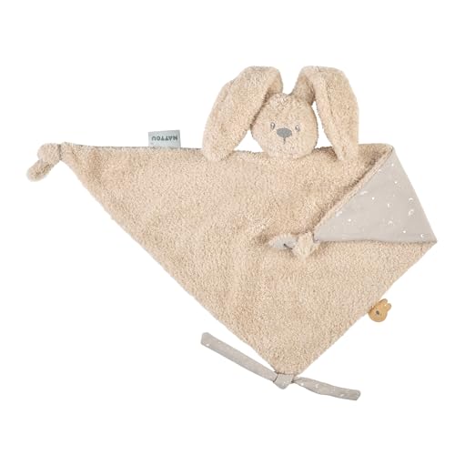 Nattou Big Comforter Doudou Rabbit LAPIDOU, 65 cm, Lapidou Sand Coloured von Nattou