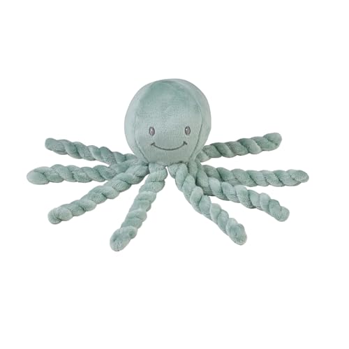 Nattou Cuddly Octopus LAPIDOU, 7,5 cm, Lapidou Copper Green von Nattou