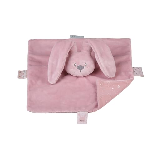 Nattou Comforter Doudou Rabbit LAPIDOU, 27 cm, Lapidou Old Pink von Nattou