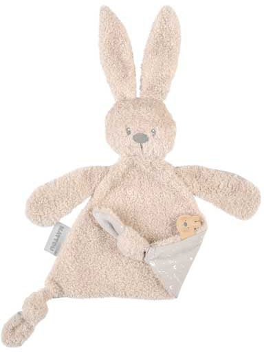 Nattou Lapidou Teddy Schmusetuch Dreieck, Beige von Nattou