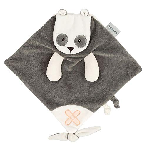 Nattou Schnuffeltuch Panda, Buddiezzz, 40 × 36 × 3 cm, Schwarz/Weiß Nattou Schnuffeltuch Panda, Buddiezzz, 40 × 36 × 3 cm, Schwarz/Weiß von Nattou
