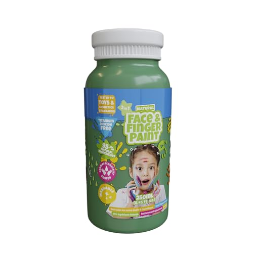 Natural Face & Finger Paint - 250 ml - Grün Natural Face & Finger Paint - 250 ml - Grün von Natural Face & Finger Paint