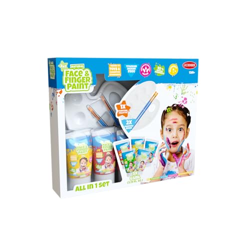 Natural Face & Finger Paint - All-In-One-Set - 5 Pack von Natural Face & Finger Paint