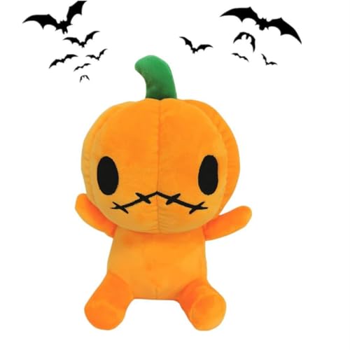 30cm Halloween Kürbis Plüsch Spielzeug, niedliche Gruselige Kürbis Puppe Die Halloween Party Dekorationen, weiche Kürbis gefüllte Wurf Kissen Kinder (Orange) von NatureMan