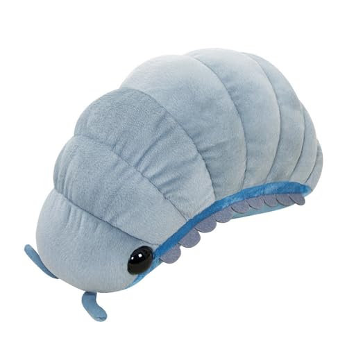 NatureMan Likelike Insect Plush Toys Pill Bug Stuffed Soft Animals Pillow Back Cushion Cute Insect Doll Kids Toys Girls Boys Gift -Grey (30cm) von NatureMan