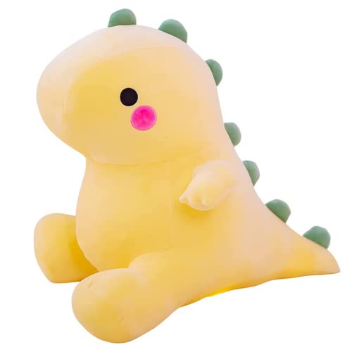 NatureMan Niedliche Dinosaurier Plüschtiere Kawaii Plüsch Tier Puppen Weiche Dinosaurier Plüschtiere Kinderzimmer Dekoration Kinder (Gelb) von NatureMan