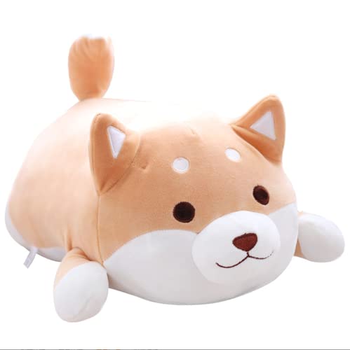 NatureMan Shiba Inu Stofftier, niedliches Corgi-Plüschkissen, ideal für Jungen und Mädchen, kann für Bett und Sofa verwendet werden (35 cm) von NatureMan