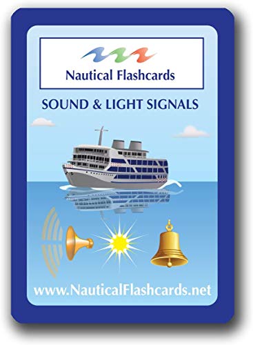 Nautical Flashcards Lern-Flipcards Sound und Lichtsignale Karten für Bootfahren und Segeln von Nautical Flashcards