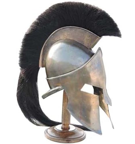 Mittelalter Spartan Helm König Leonidas Spatan 300 Helm Nachbildung Rollenspiel Helm von Nautical Replica Hub