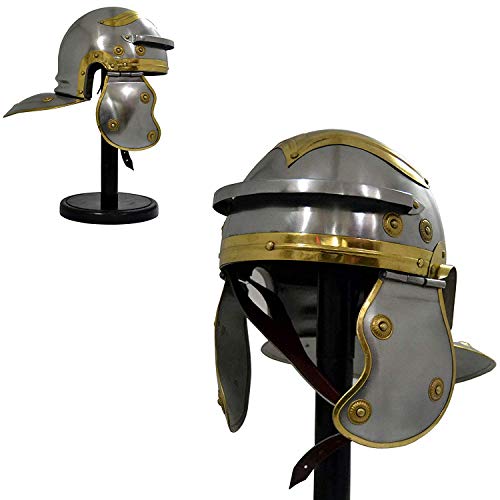 Mittelalterlicher römischer Centurion Trooper Rüstungshelm Römisch Mittelalter Replik Hub von Nautical Replica Hub