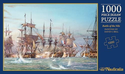 Nauticalia 1515 Battle of The by 1,000-piece Schlacht am Nil von David Bell 1000 Teile Puzzle, Mehrfarbig, not appicable von Nauticalia