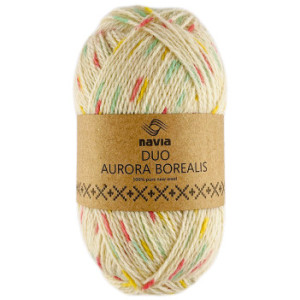 Navia Duo Garn 270 Aurora Borealis Stream von Navia