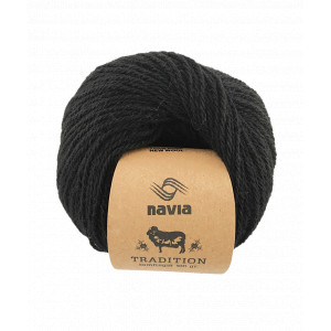 Navia Tradition Garn 907 Schwarz von Navia