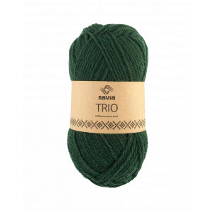 Navia Trio Garn 340 Dunkelgrün von Navia