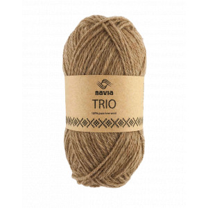 Navia Trio Garn 35 Hellbraun von Navia