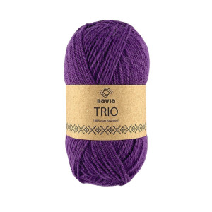 Navia Trio Garn 364 Sunset Lila von Navia