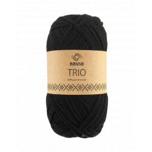 Navia Trio Garn 37 Schwarz von Navia